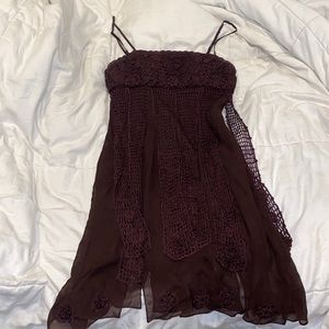 Sue Wong brown dress